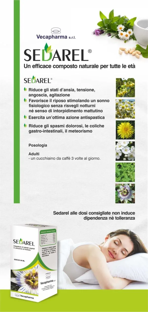 Sedarel® gocce 50 ml. - immagine 3